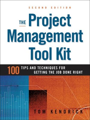 cover image of The Project Management Tool Kit